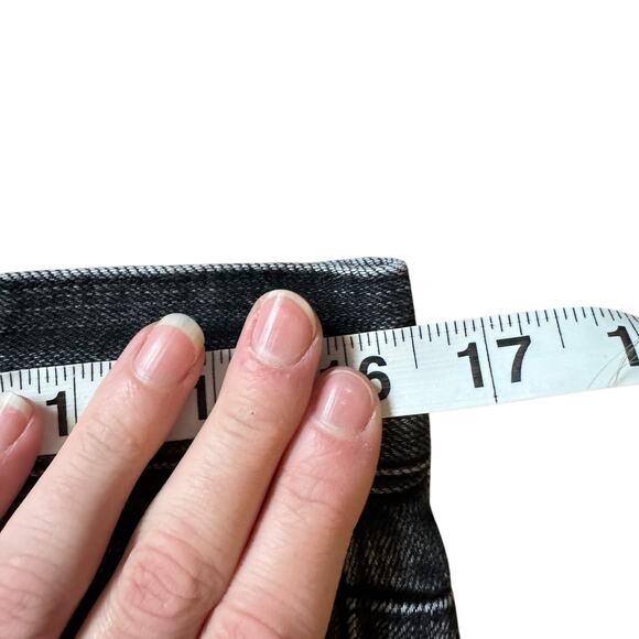 John Elliott Charcoal Grey Wash Skinny Distressed Jeans - M062 - Picture 3 of 10